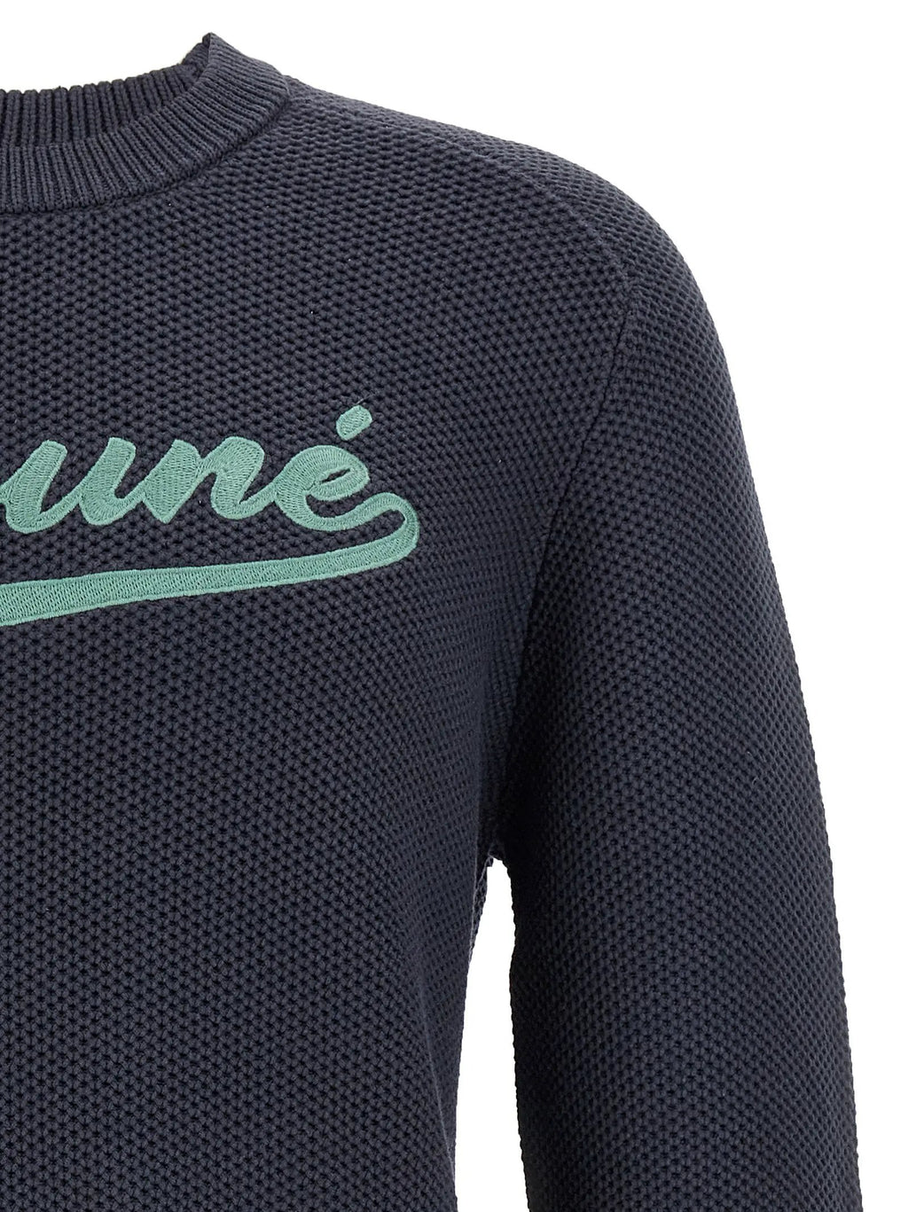 Maison Kitsuné Gray Cotton Cardigan