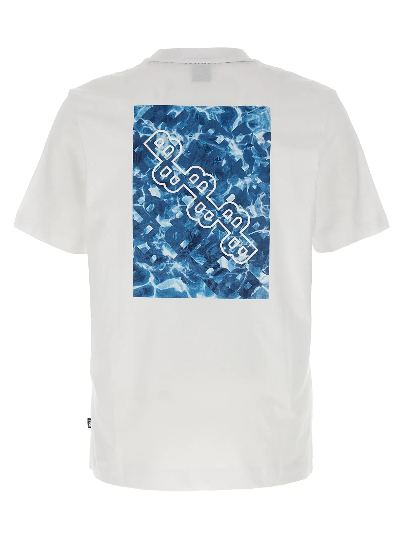 Hugo Boss White Cotton T-Shirt