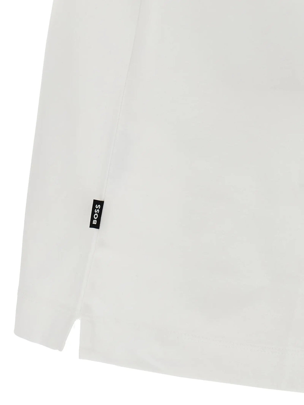 Hugo Boss White Cotton T-Shirt