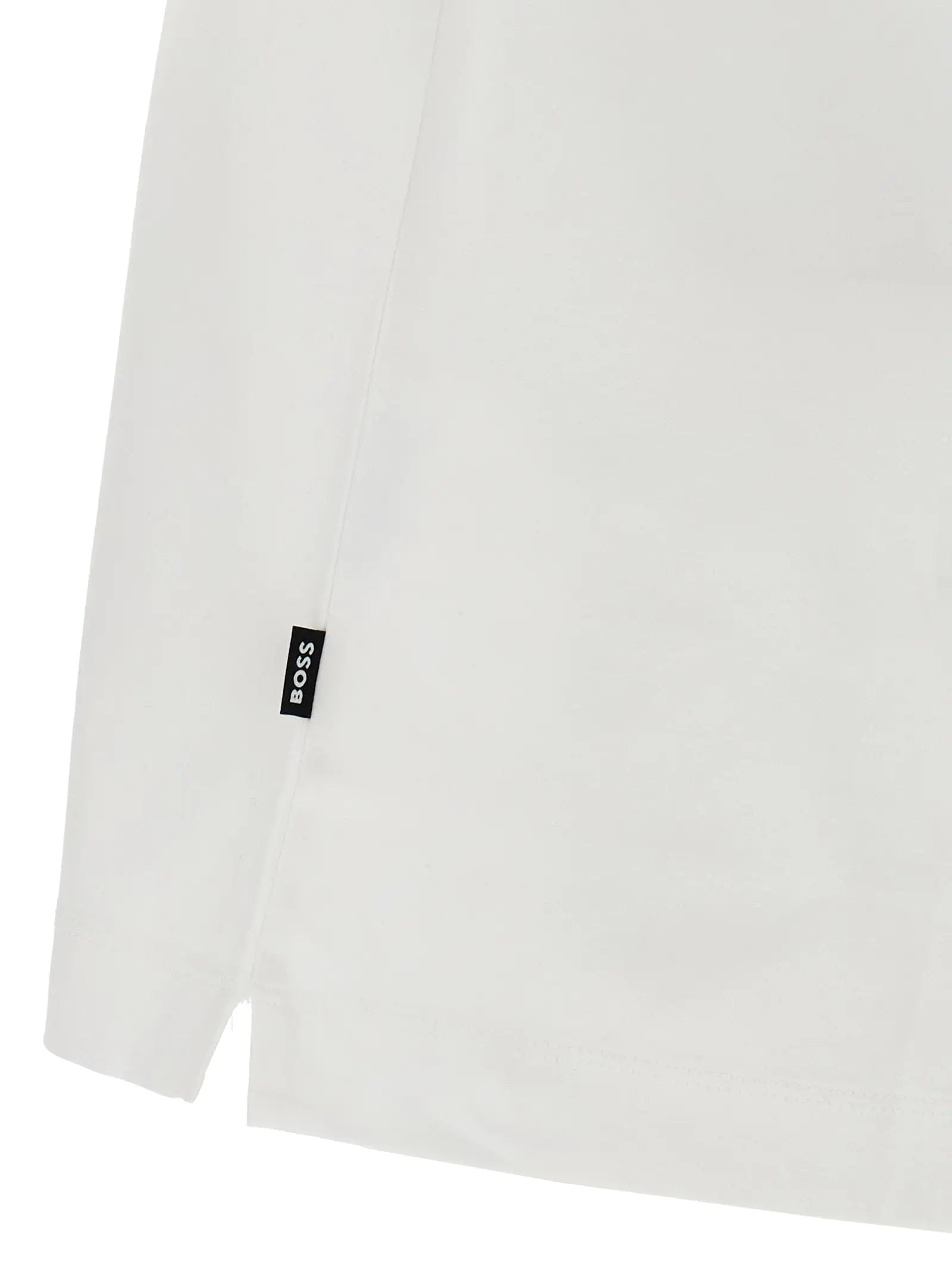 Hugo Boss White Cotton T-Shirt