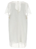 Khaite White Polyester Short Dress
