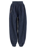 Valentino Garavani Blue Cotton Pants