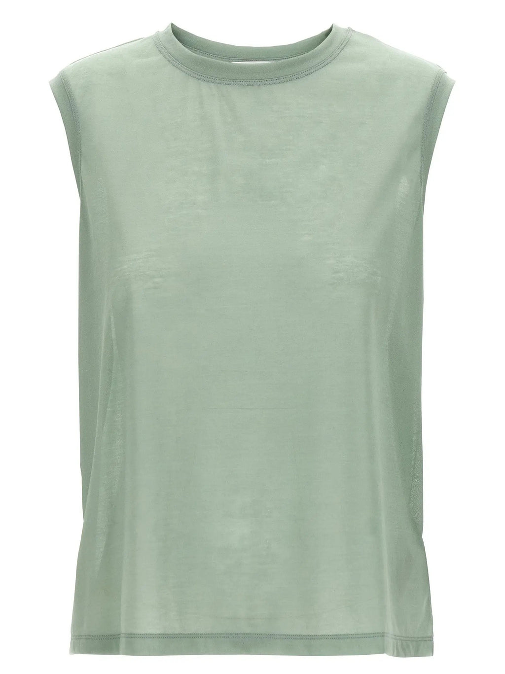 Victoria Beckham Bicolor Cotton Sleeveles T-Shirt