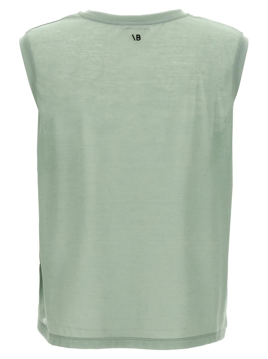 Victoria Beckham Bicolor Cotton Sleeveles T-Shirt