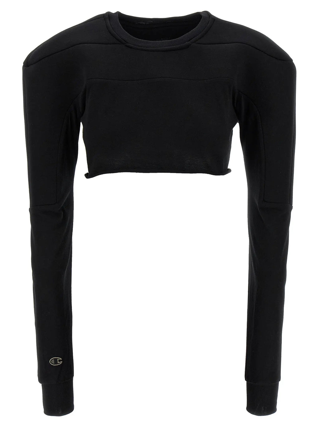 Rick Owens Black Cotton Cardigan