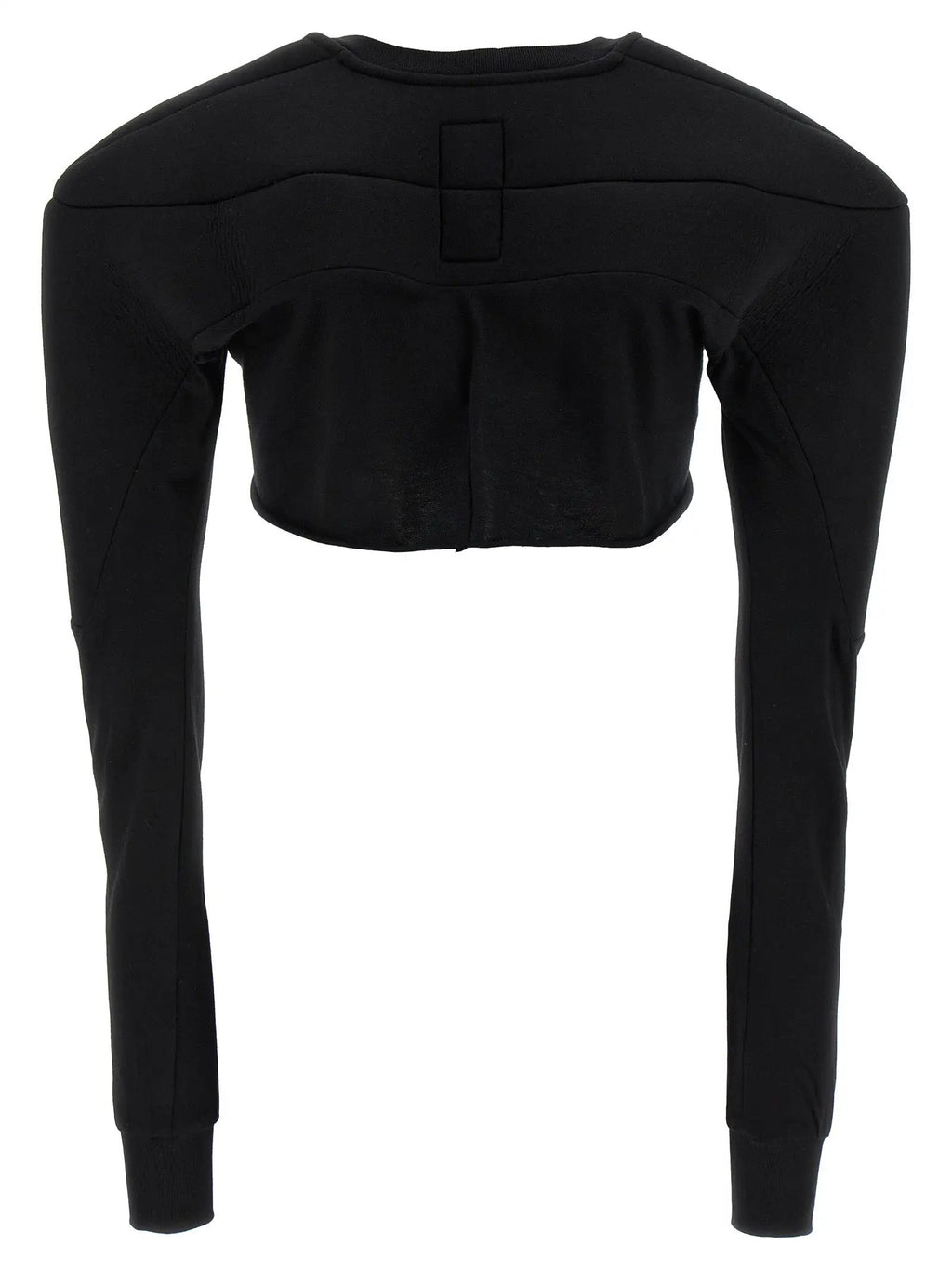 Rick Owens Black Cotton Cardigan