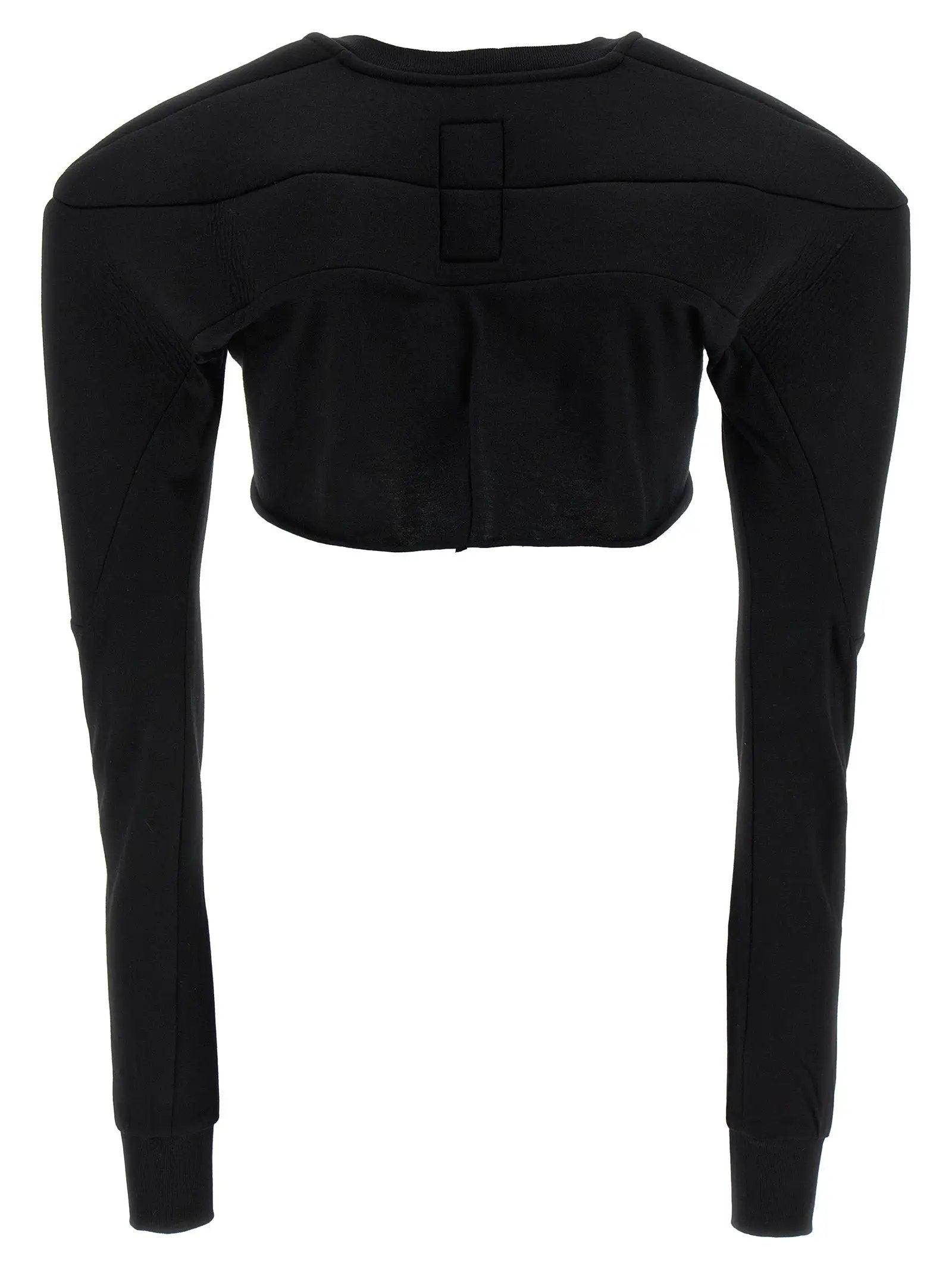 Rick Owens Black Cotton Cardigan