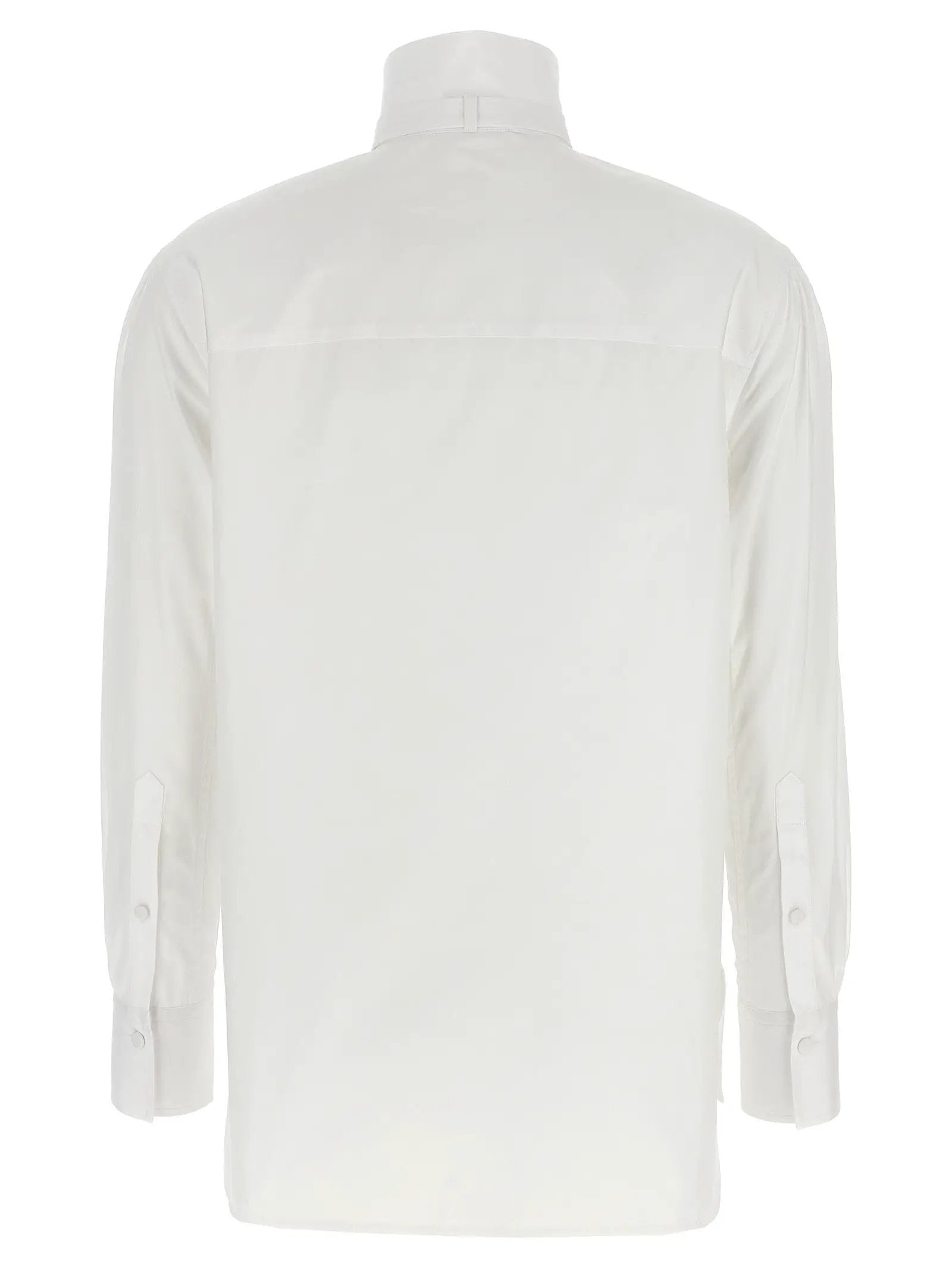 Alexander McQueen White Cotton Blouse