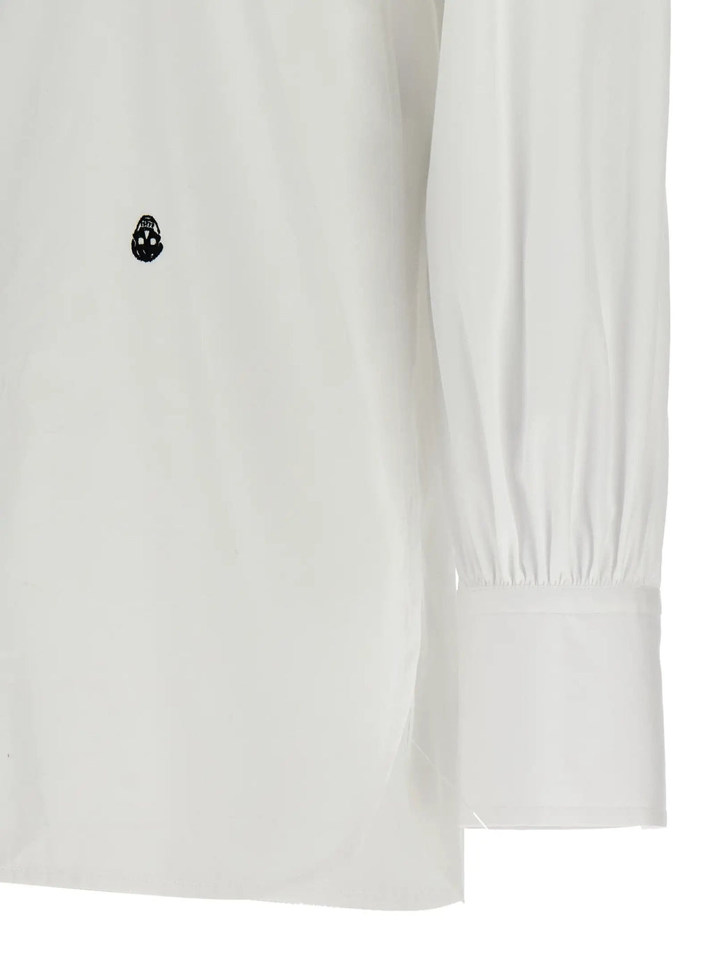 Alexander McQueen White Cotton Blouse