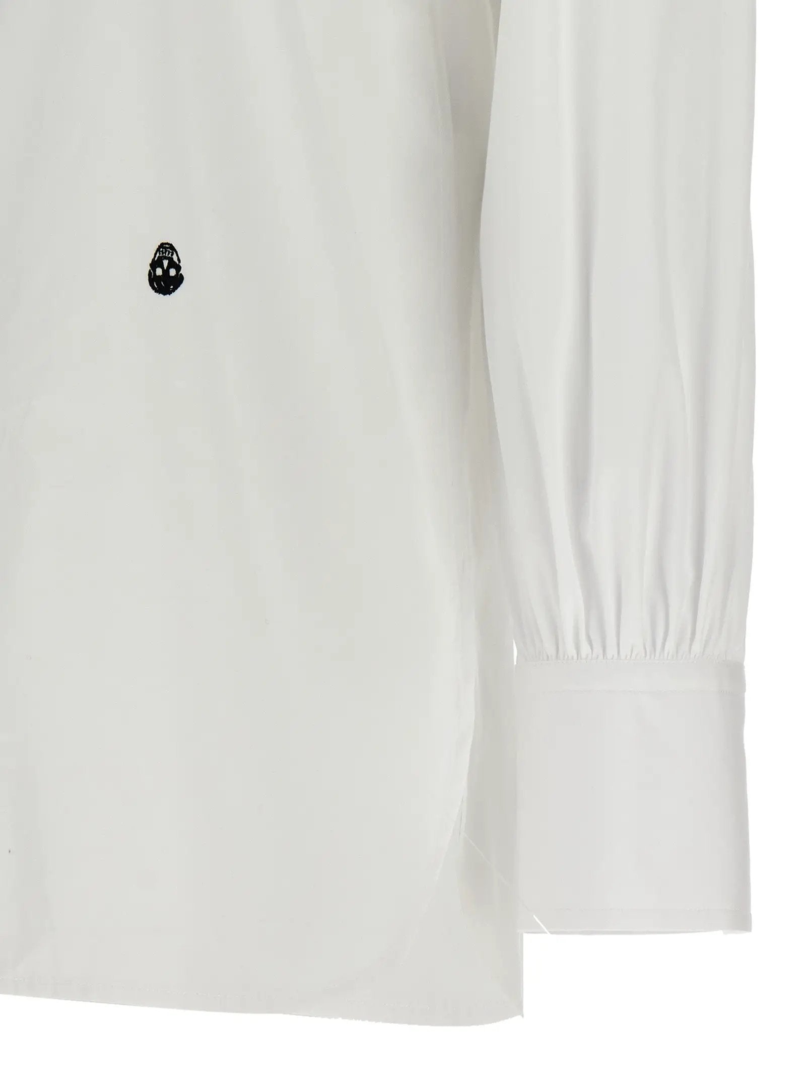 Alexander McQueen White Cotton Blouse