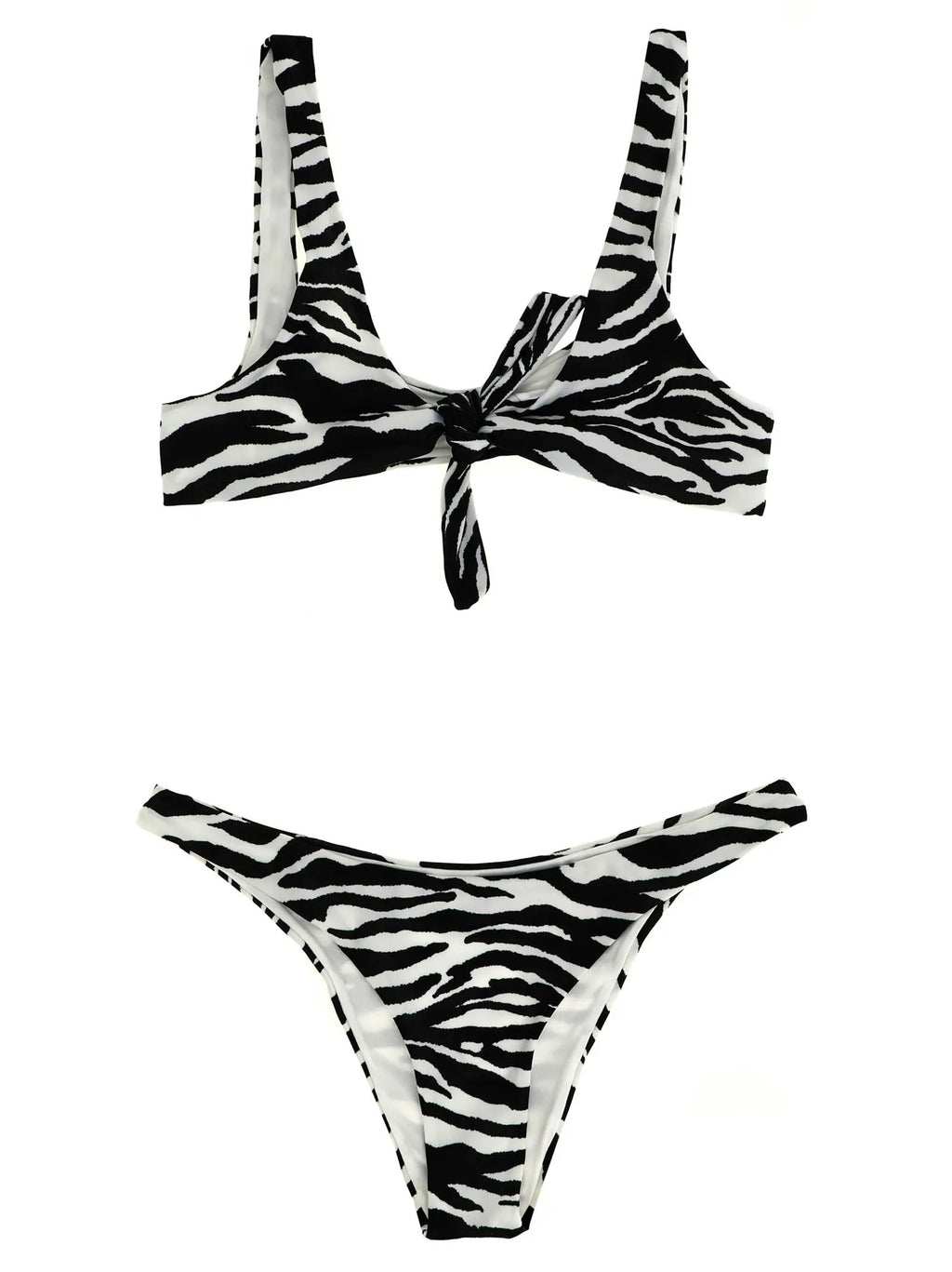 The Attico Bicolor Polyamide Bikini