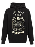 Valentino Garavani Black Cotton Sweatshirt