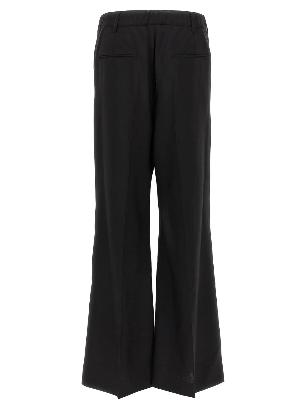 Marni Black Virgin Wool Casual Pants