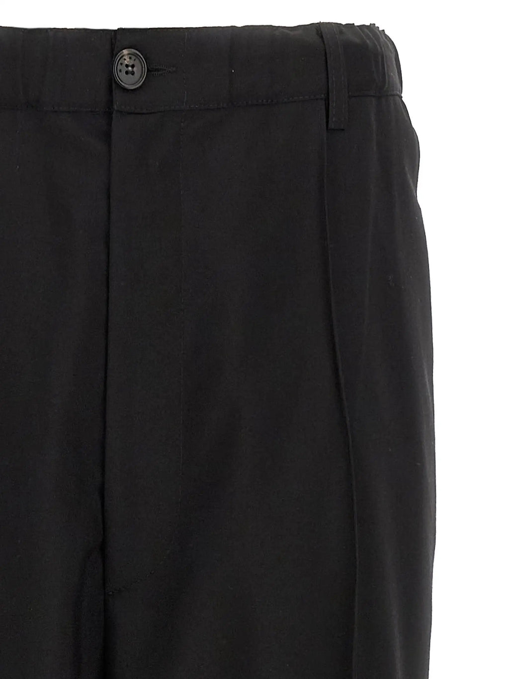 Marni Black Virgin Wool Casual Pants