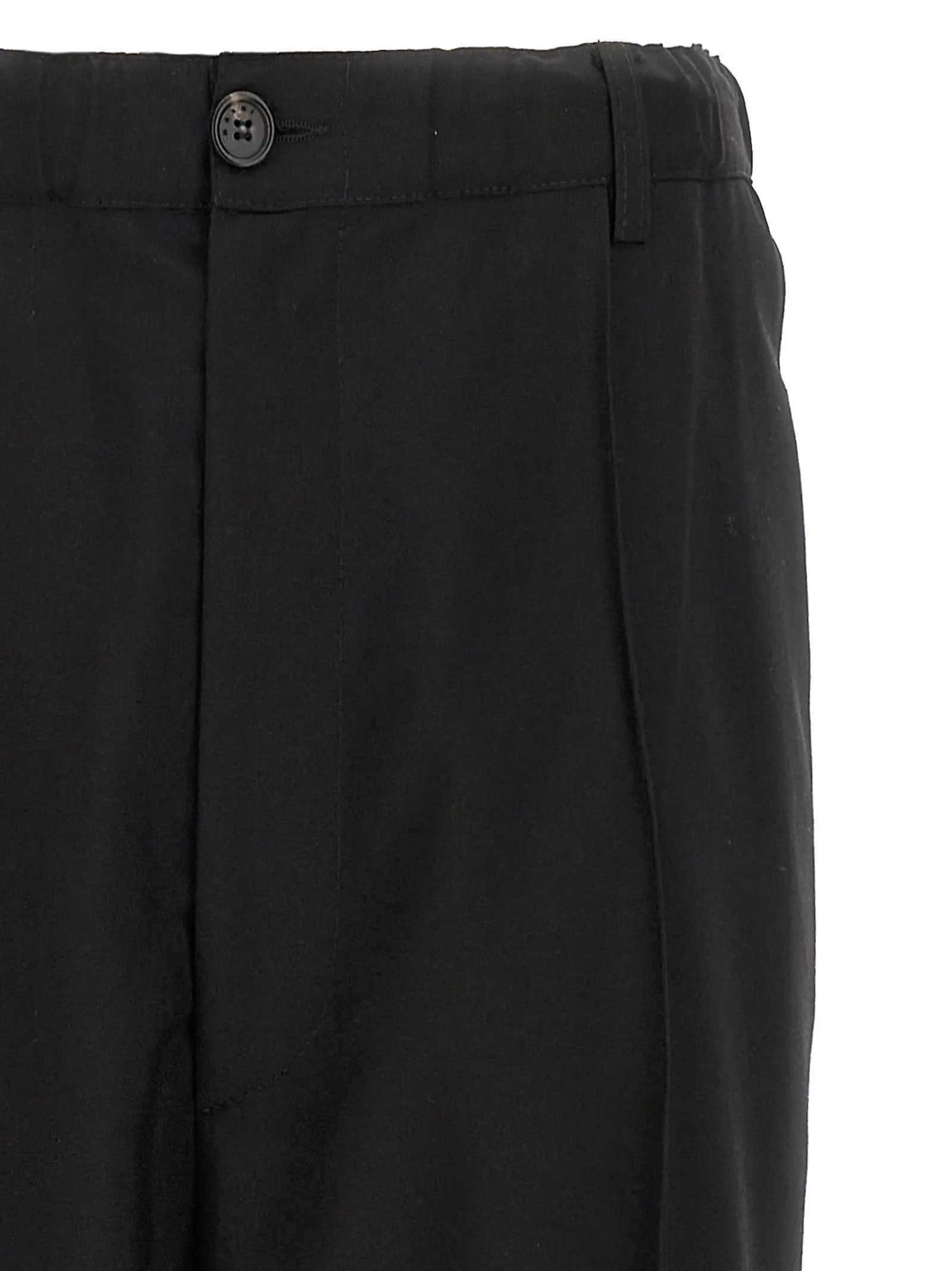 Marni Black Virgin Wool Casual Pants