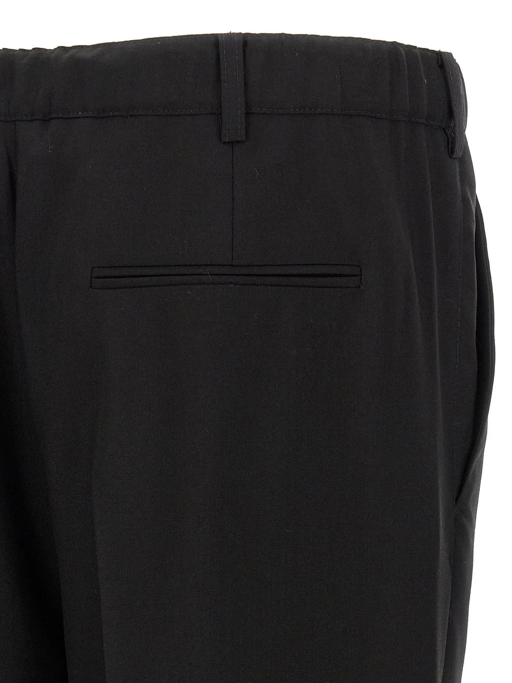 Marni Black Virgin Wool Casual Pants