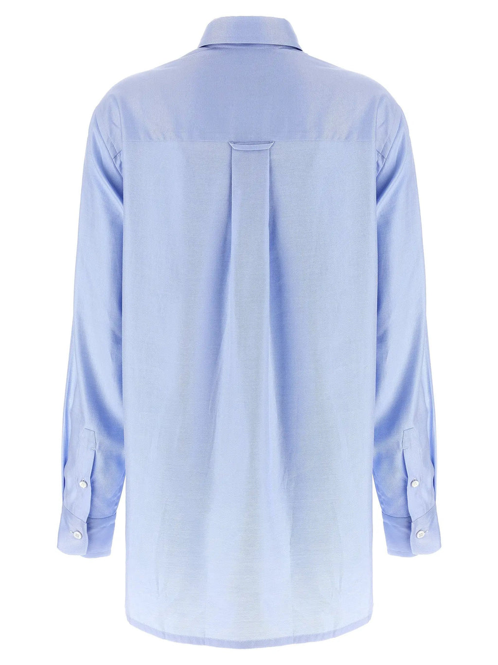 Brioni Blue Cotton Blouse