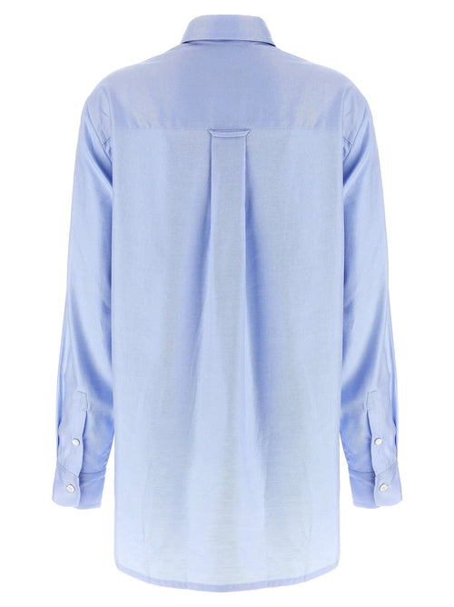 Chemisier Brioni en coton bleu