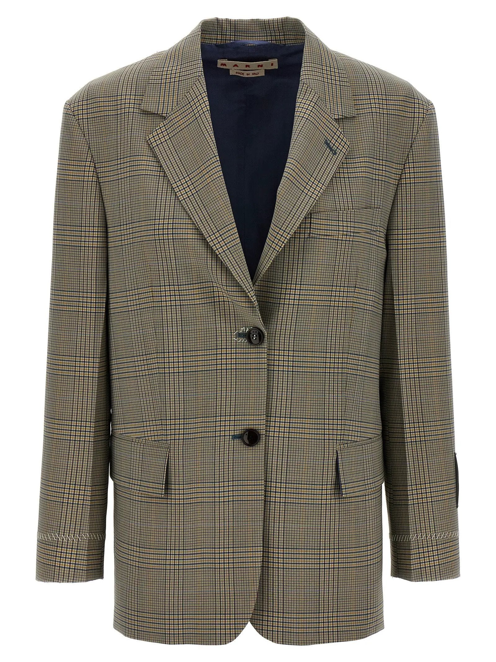 Marni Multicolor Polyester Blazer