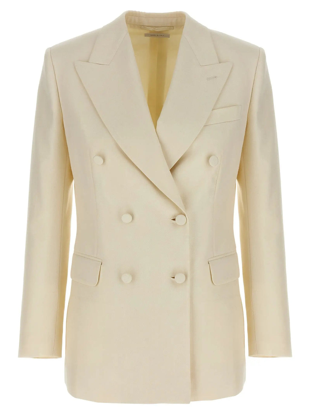 Brioni White Wool Blazer