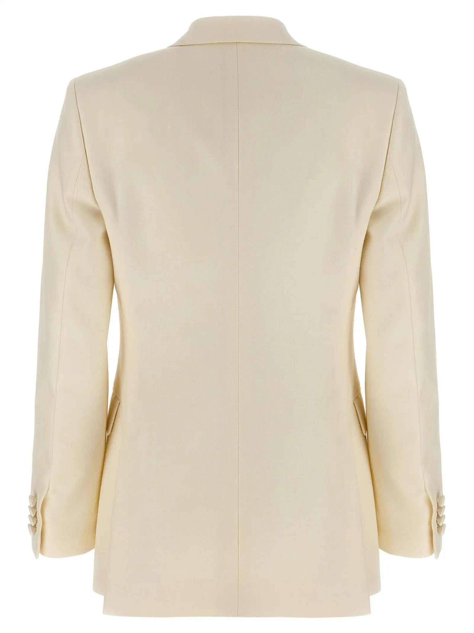 Brioni White Wool Blazer