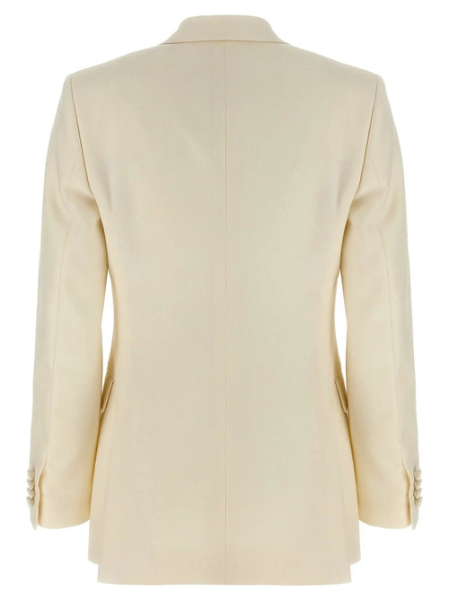Blazer Brioni en laine blanche