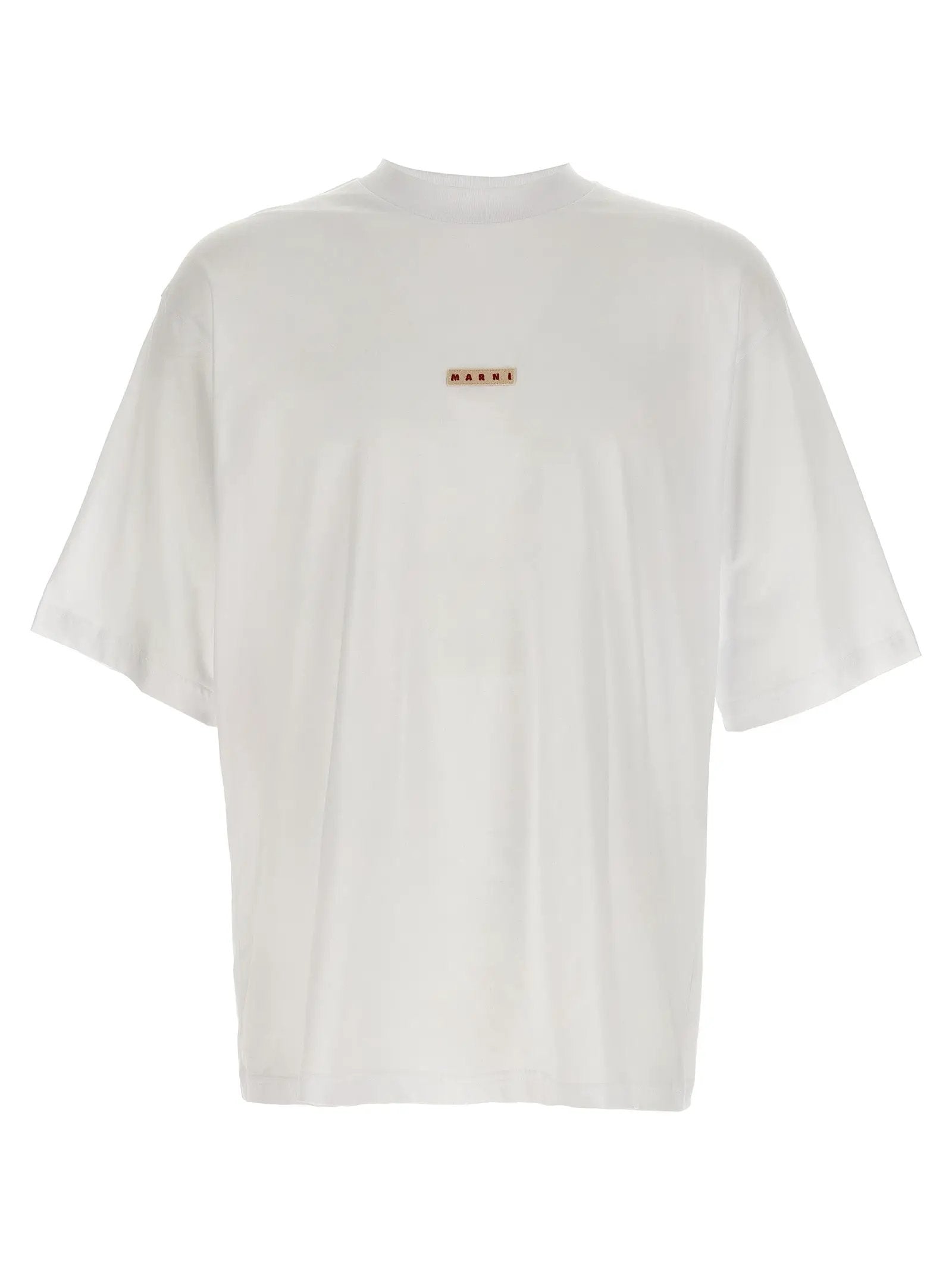 Marni White Cotton T-Shirt