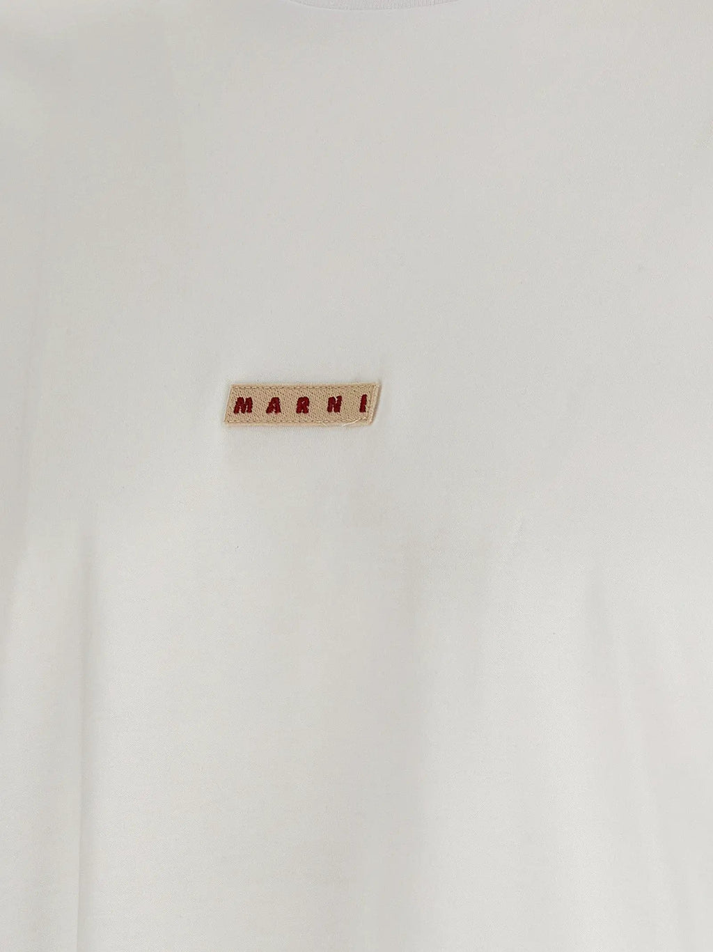 Marni White Cotton T-Shirt