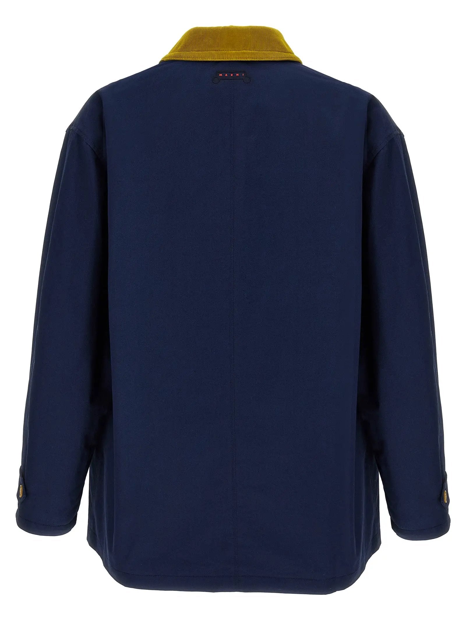 Marni Blue Cotton Parka