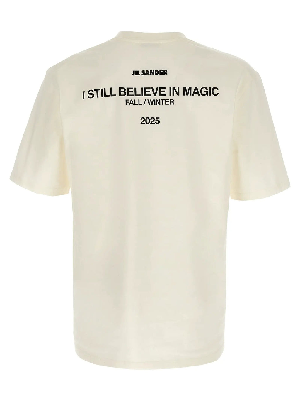 Jil Sander White Cotton Long Sleeve T-Shirt