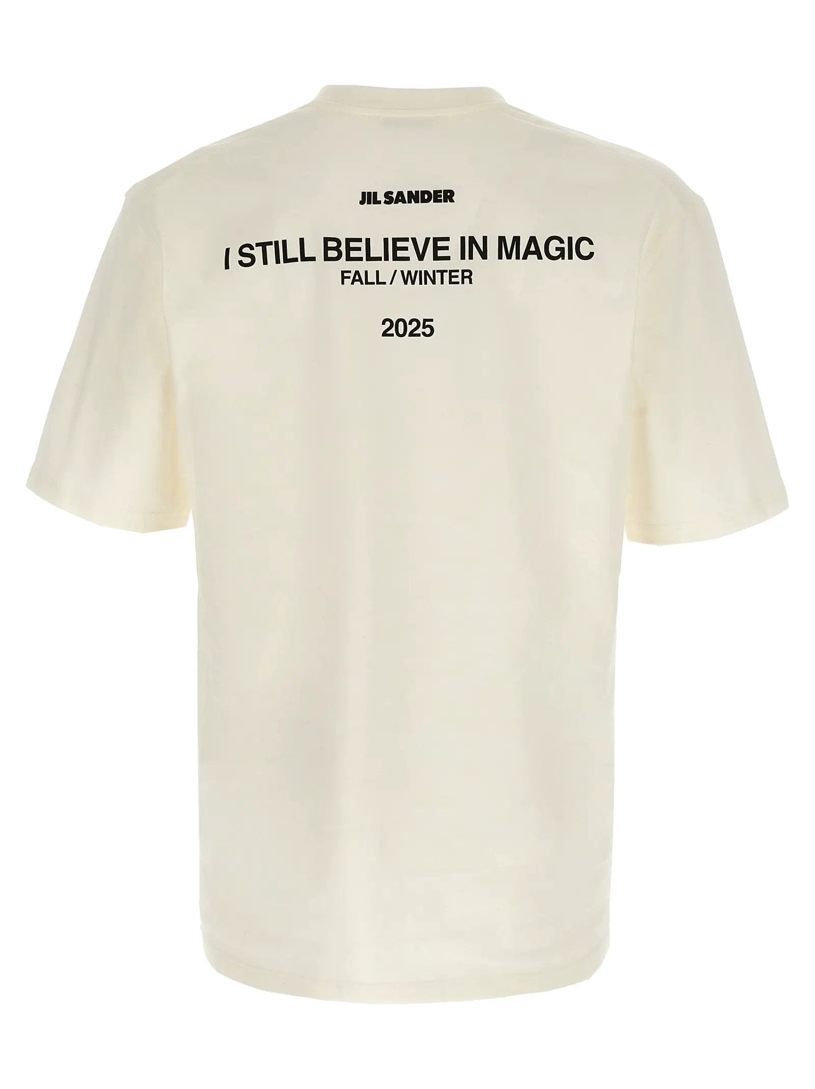Jil Sander White Cotton Long Sleeve T-Shirt