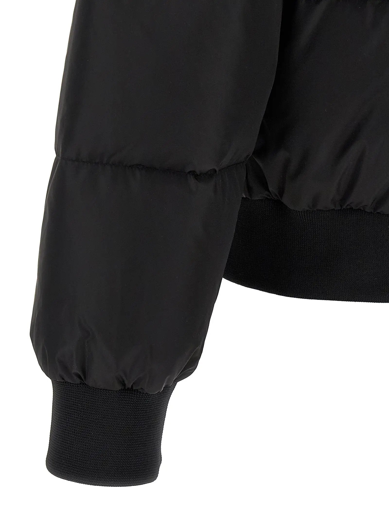 Dsquared² Black Polyamide Bomber