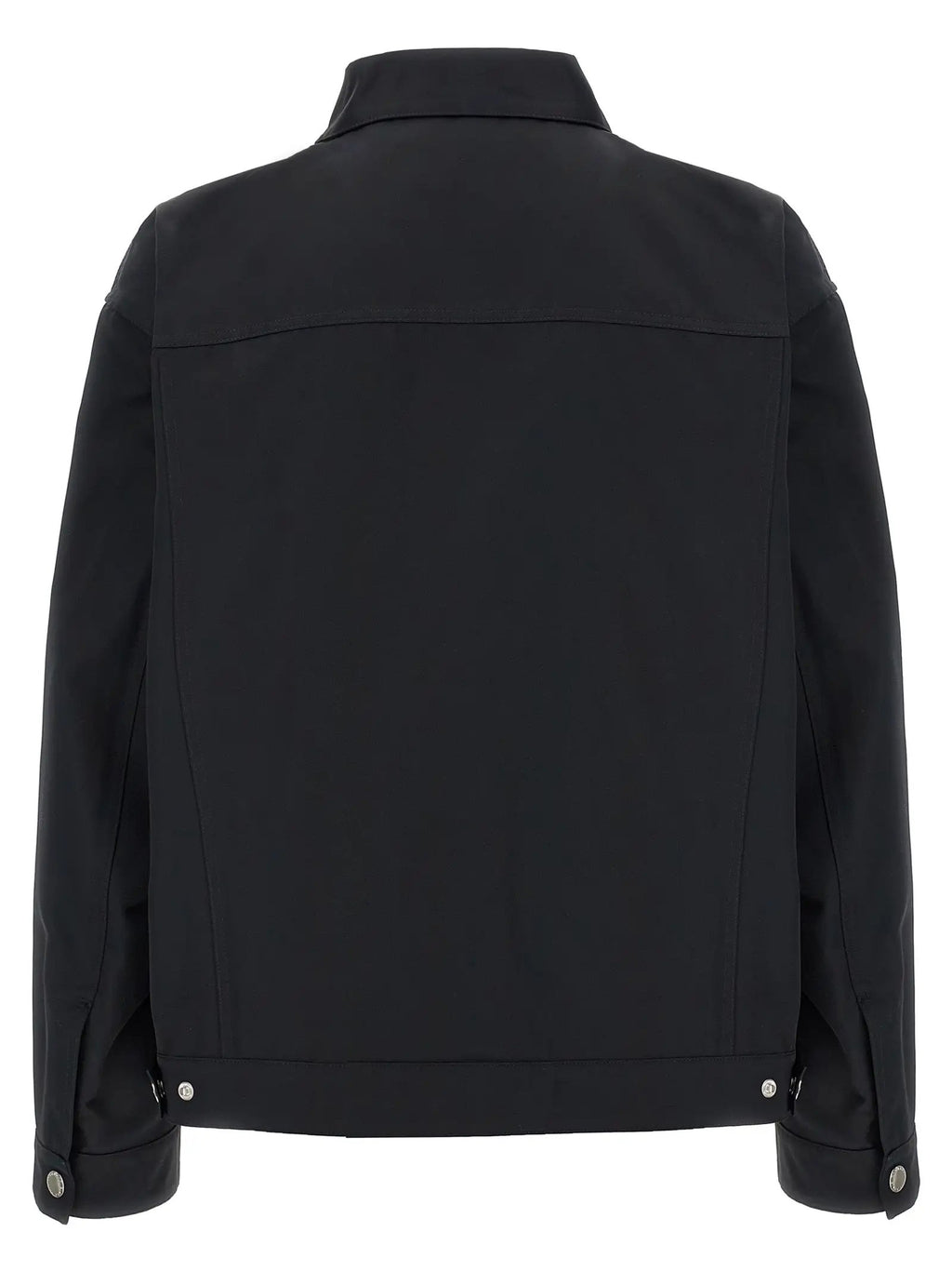 Dsquared² Black Polyester Full-Length Jacket