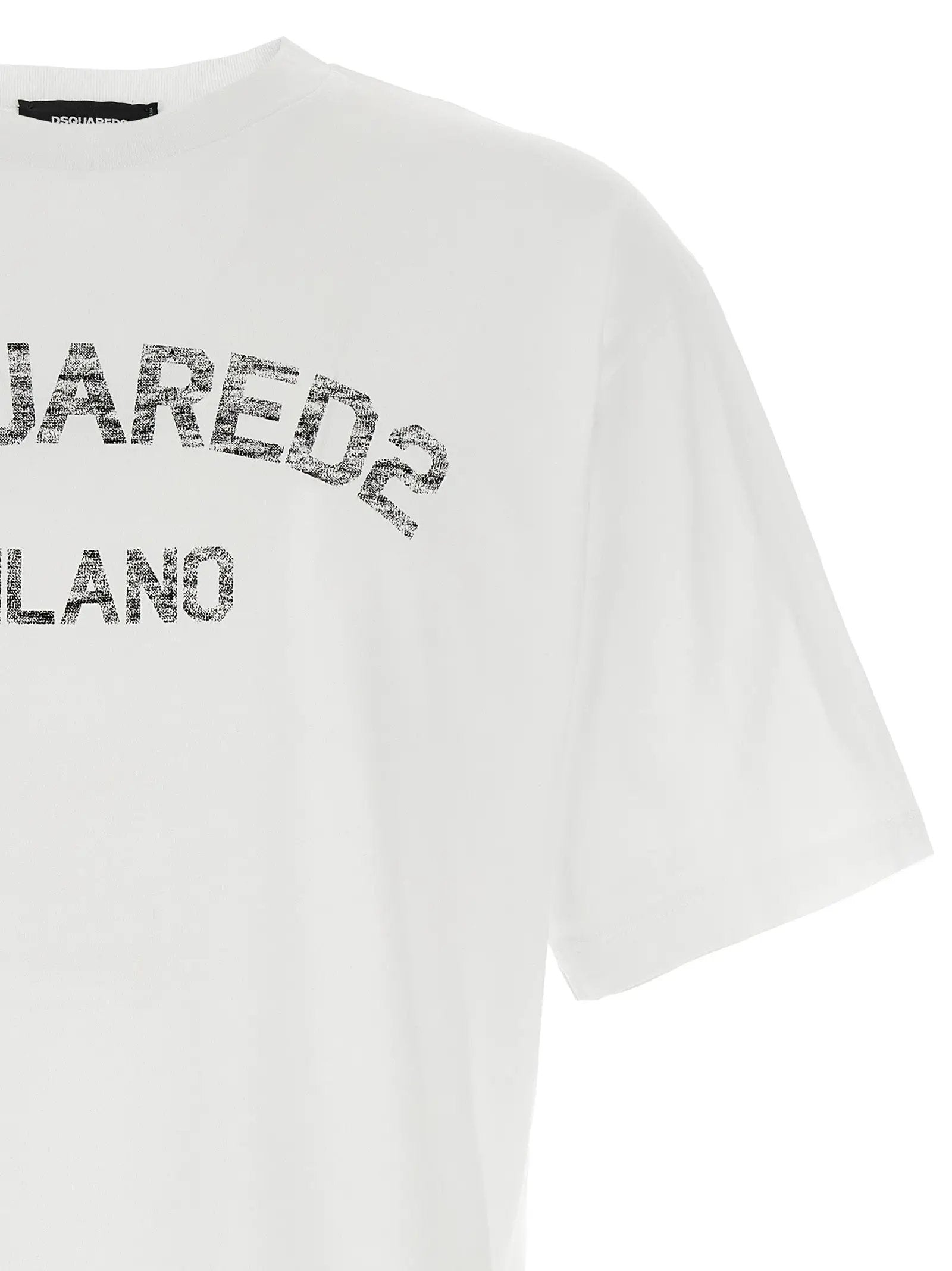 Dsquared² White Cotton T-Shirt