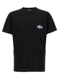 T-shirt en coton noir Dsquared²