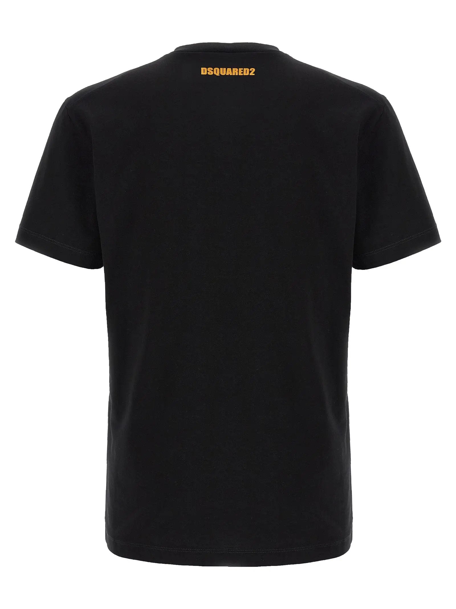 Dsquared² Black Cotton T-Shirt