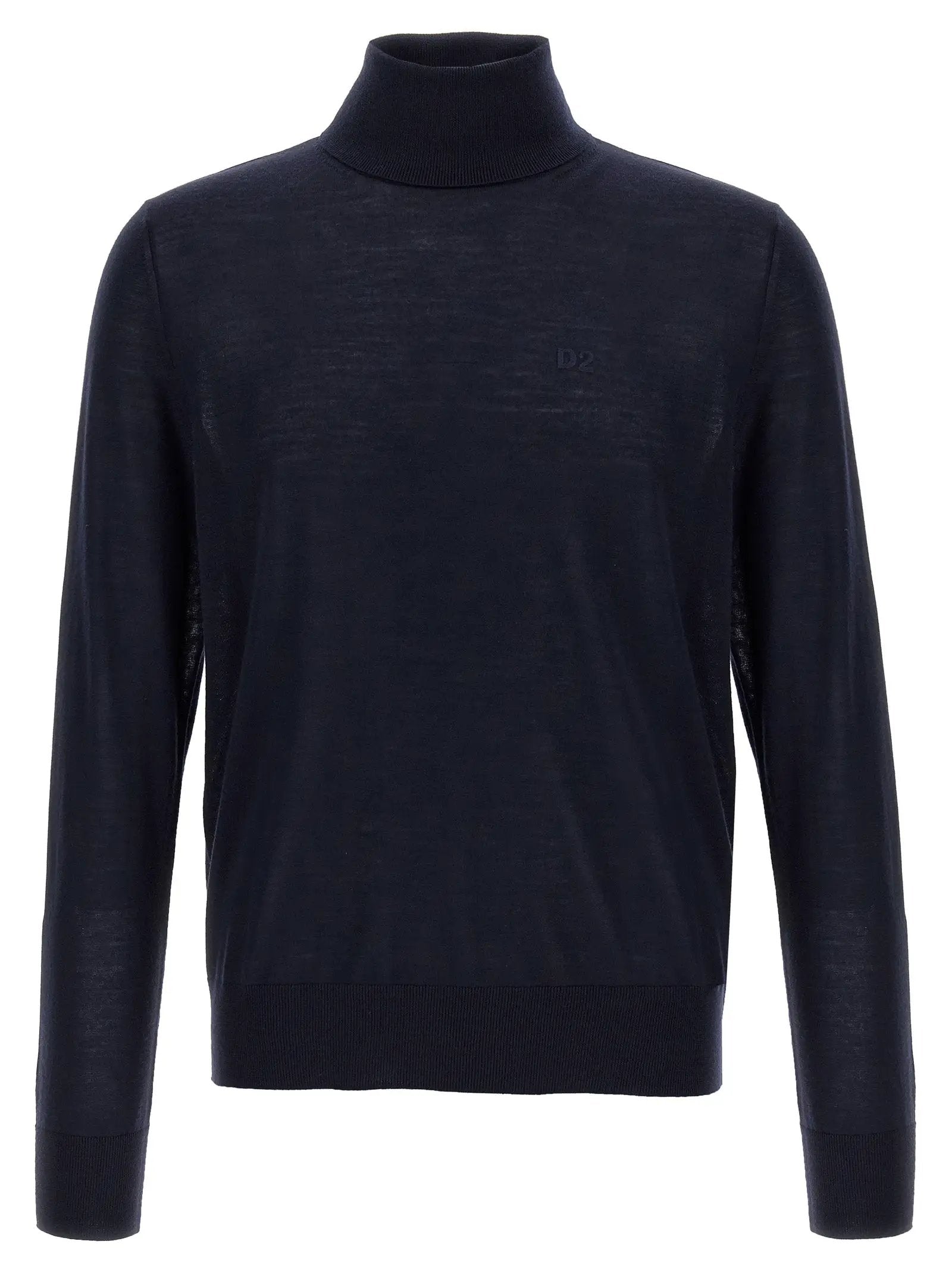 Dsquared² Blue Virgin Wool Cardigan