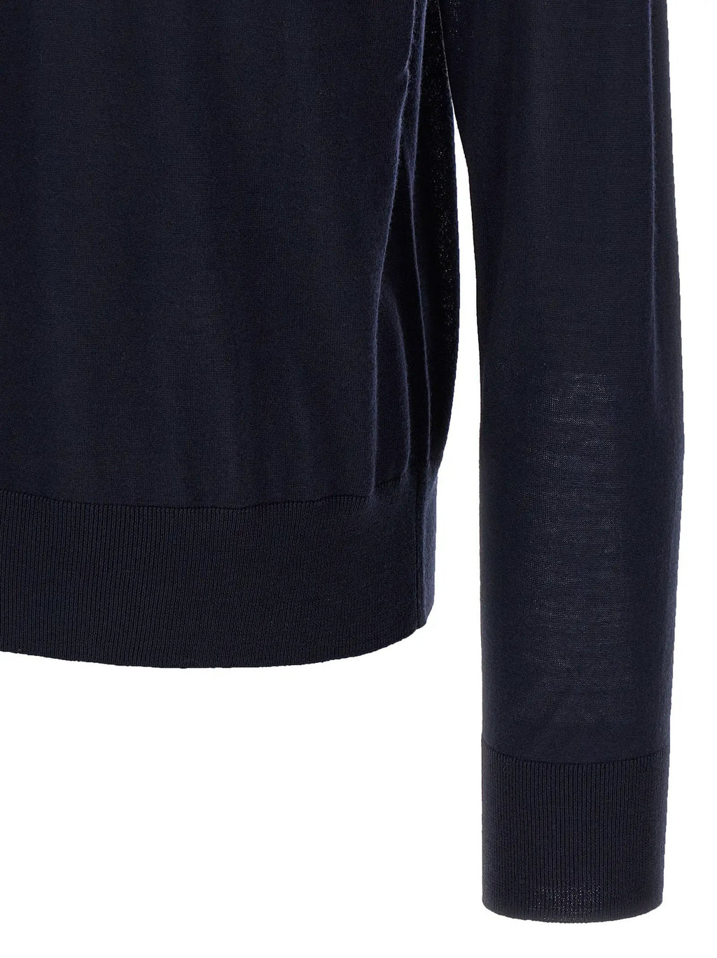 Dsquared² Blue Virgin Wool Cardigan