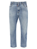 Dsquared² Blue Cotton Relaxed Fit Jeans