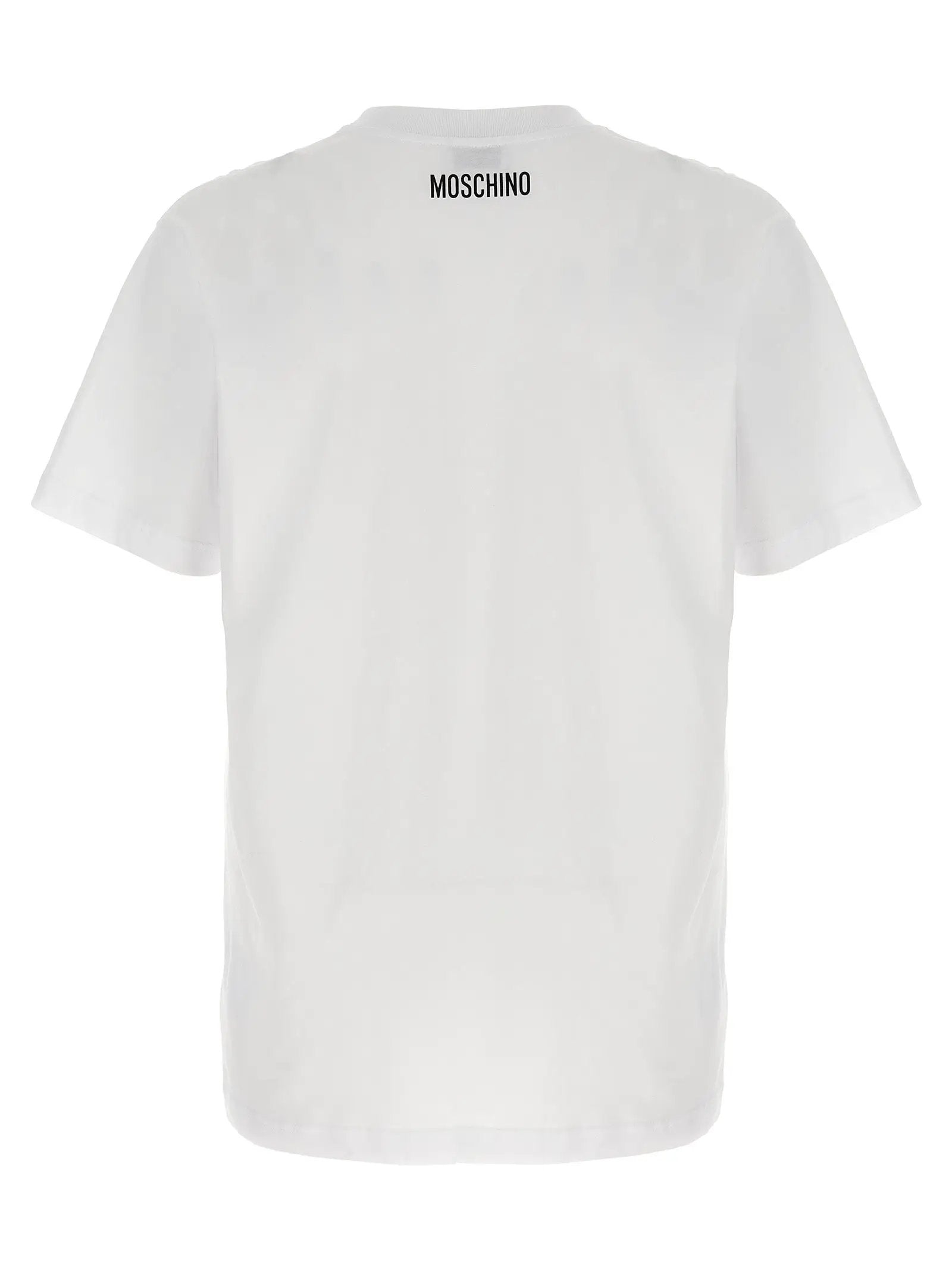 Moschino White Cotton T-Shirt