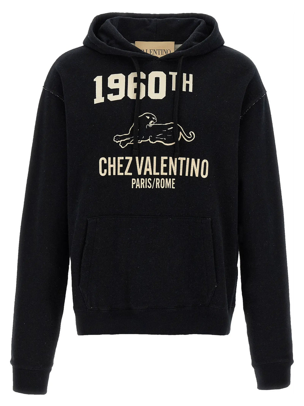 Valentino Garavani Black Cotton Sweatshirt