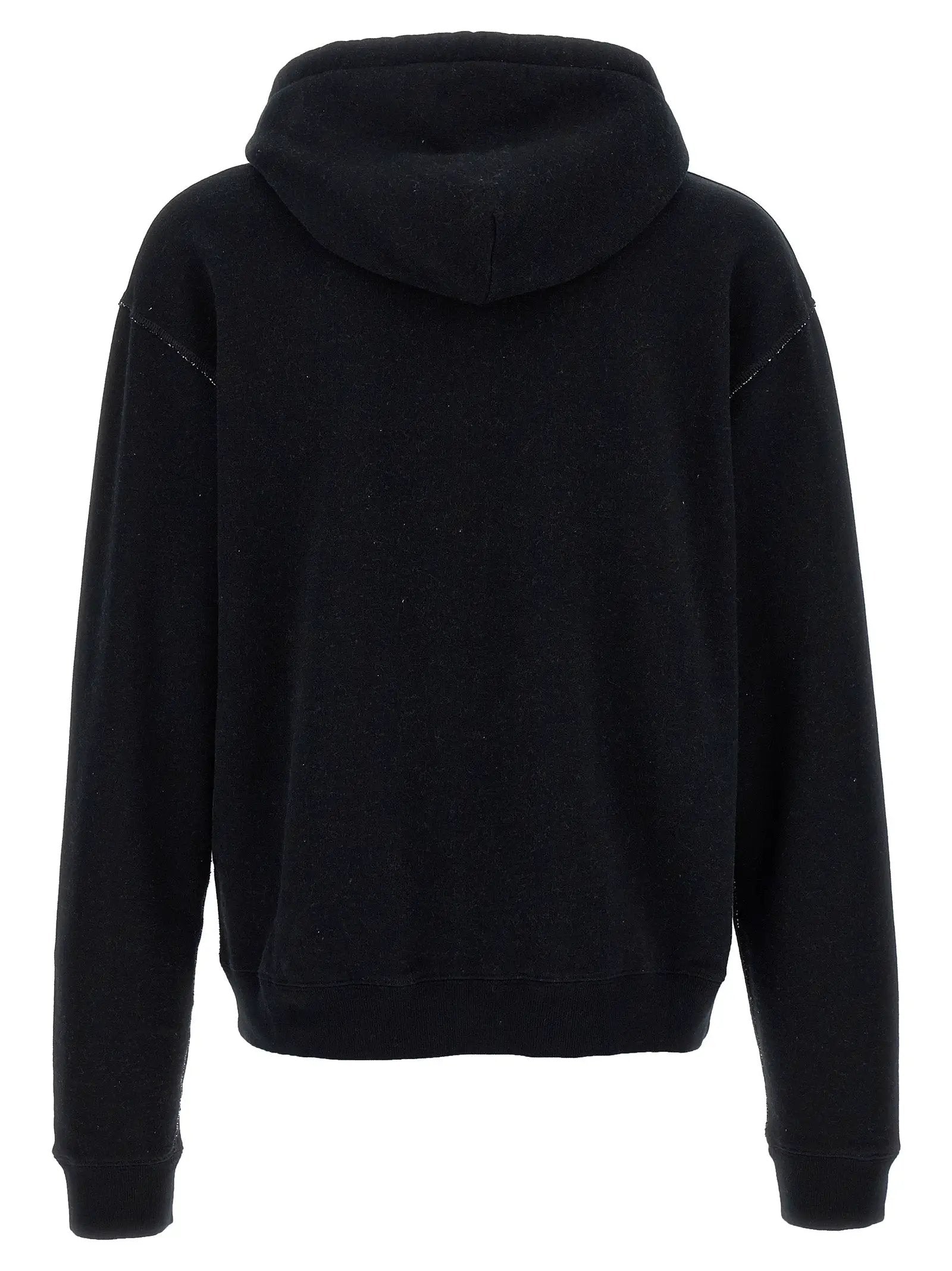 Valentino Garavani Black Cotton Sweatshirt