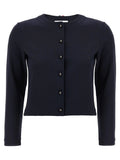 Thom Browne Blue Viscose Cardigan