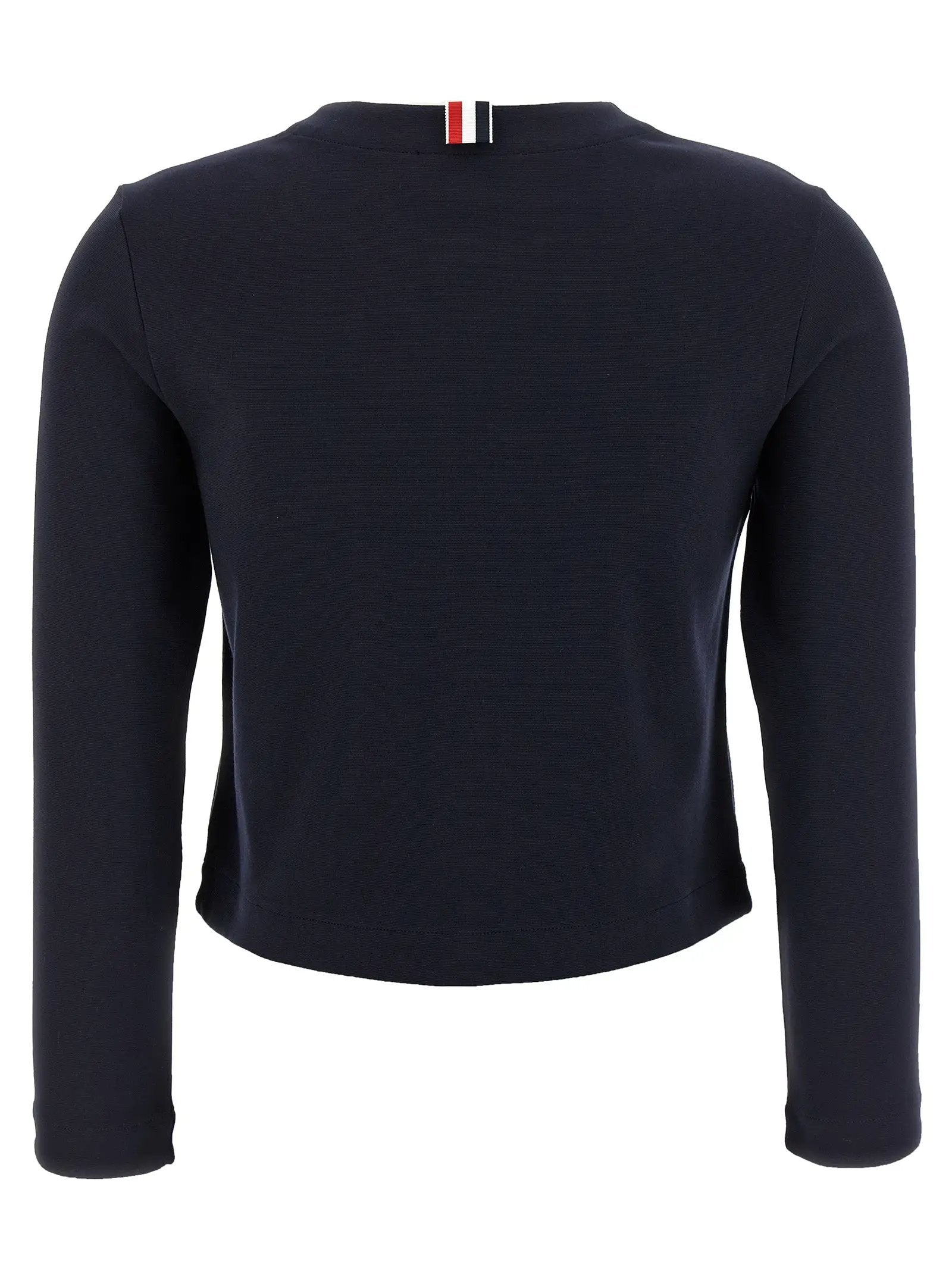 Thom Browne Blue Viscose Cardigan