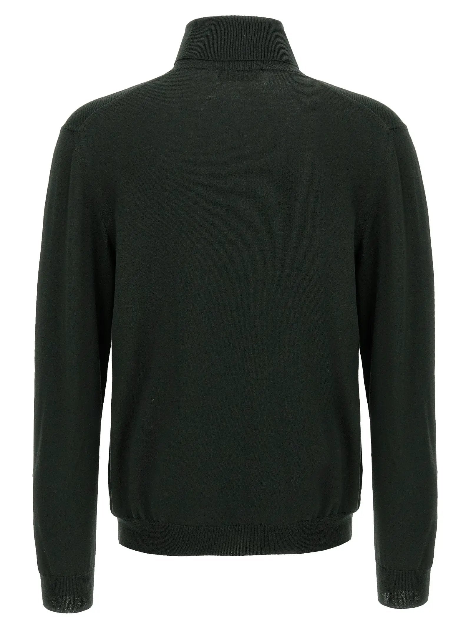 ZANONE Bicolor Virgin Wool Cardigan