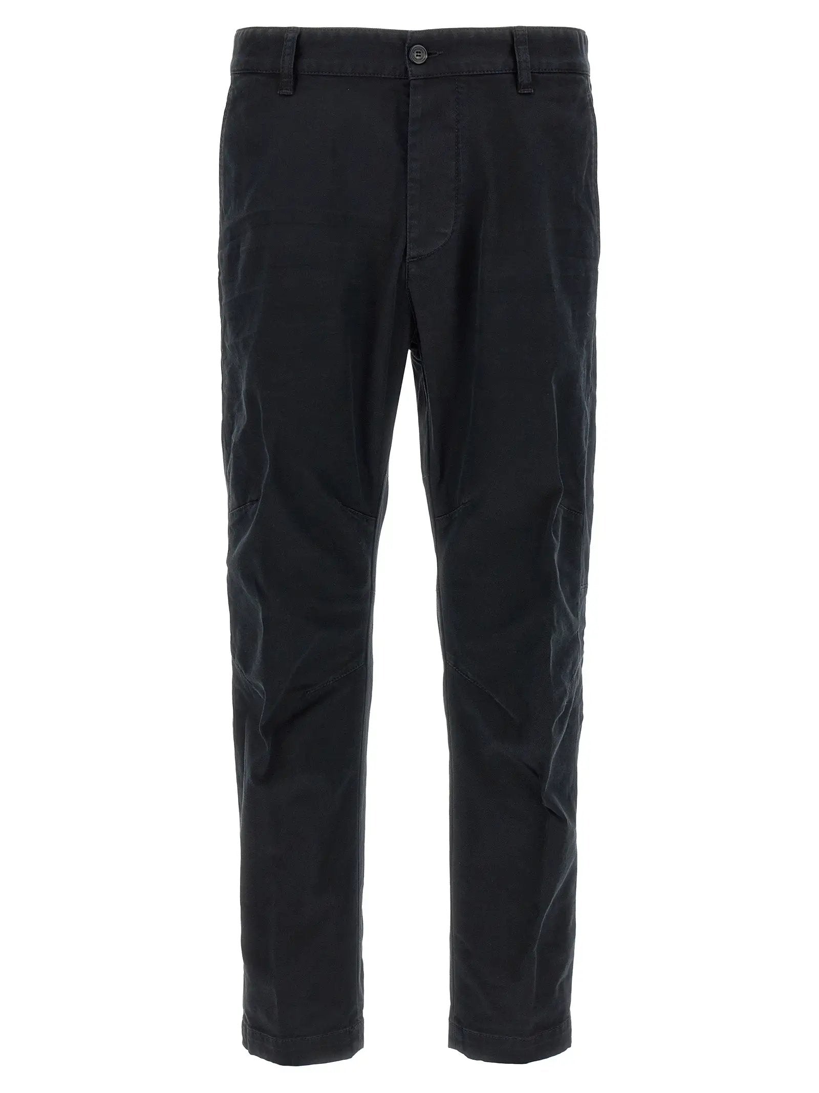 Dsquared² Black Cotton Chino Pants