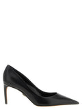 Dolce & Gabbana Black Calfskin High Heel Pumps