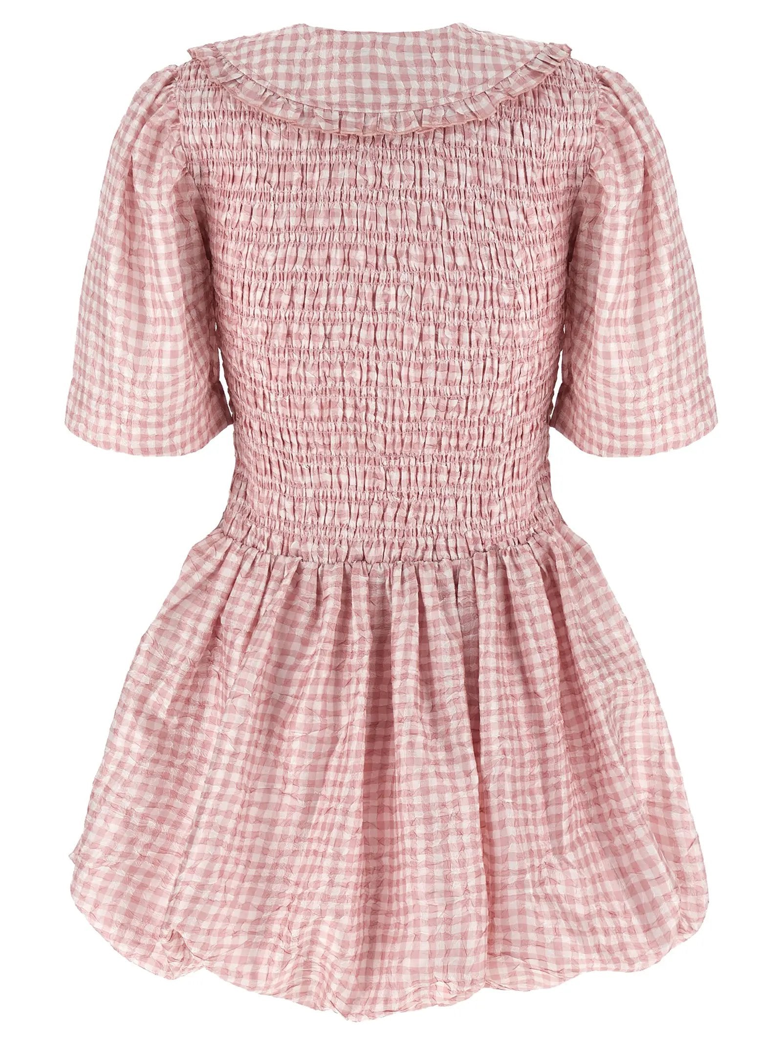 Ganni Multicolor Polyester Short Dress