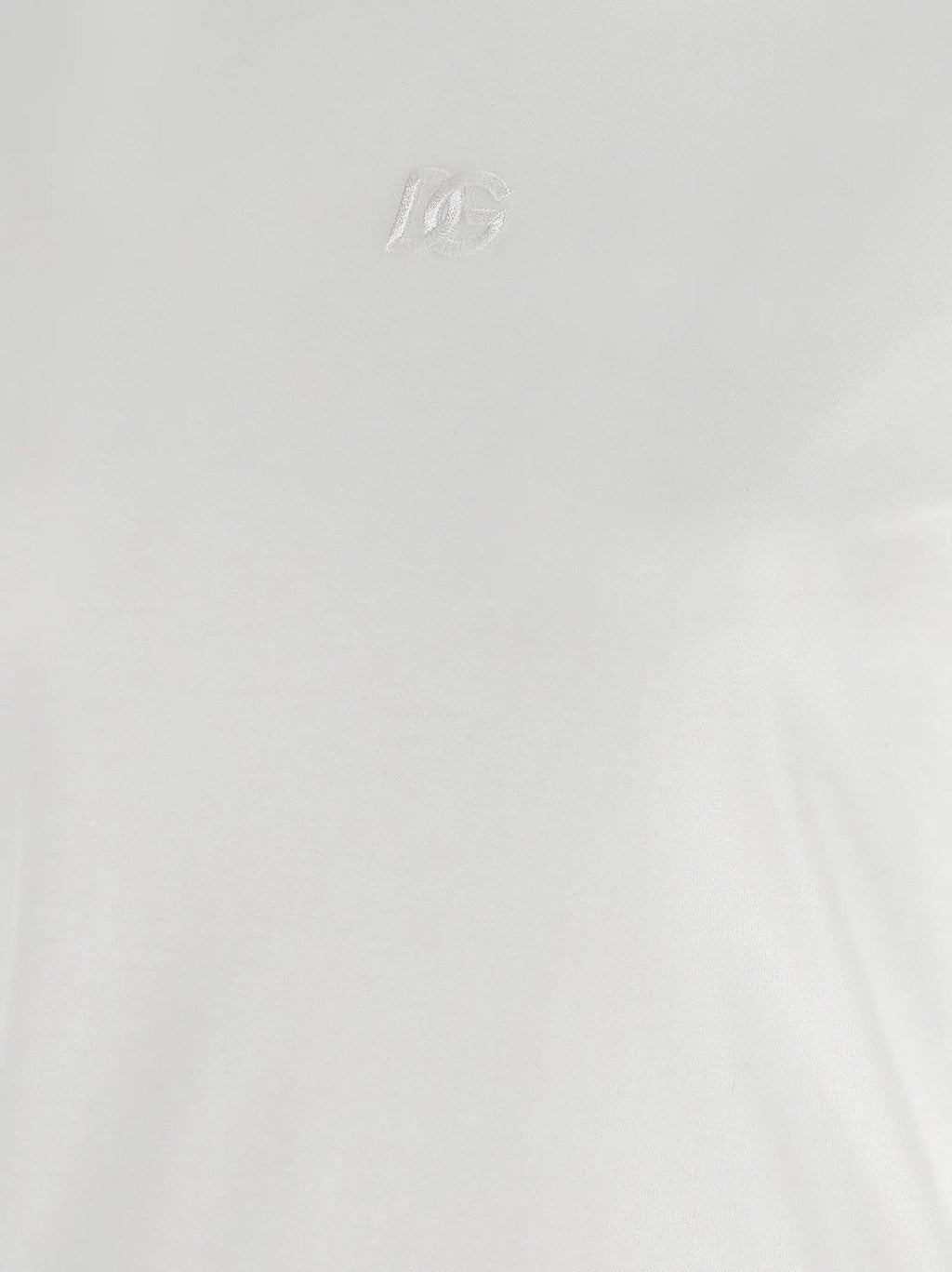 Dolce & Gabbana White Cotton T-Shirt