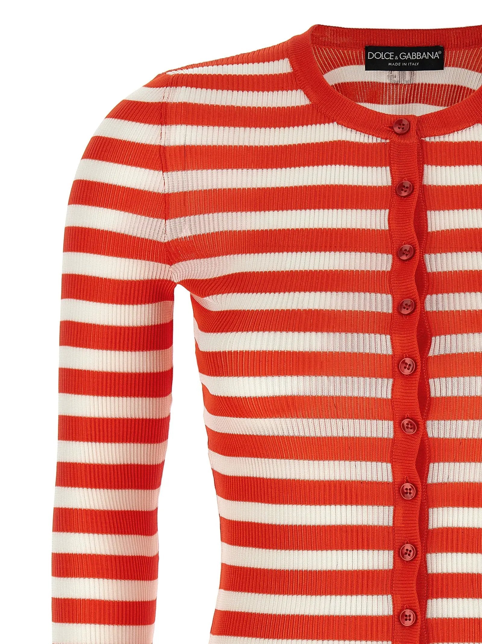 Cardigan Dolce & Gabbana en viscose orange